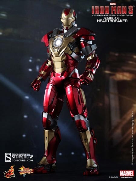 Iron Man 3: Iron Man Mark 17 Heartbreaker 1/6 Actionfigure