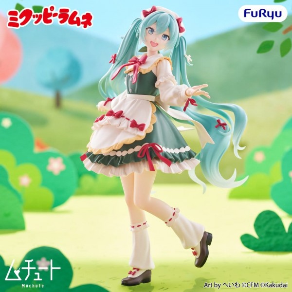 Vocaloid 2: Muchute Mikuppy Ramune Ver. non Scale PVC Statue
