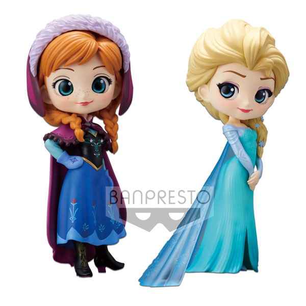 Disney: Q Posket Anna & Elsa Minifiguren