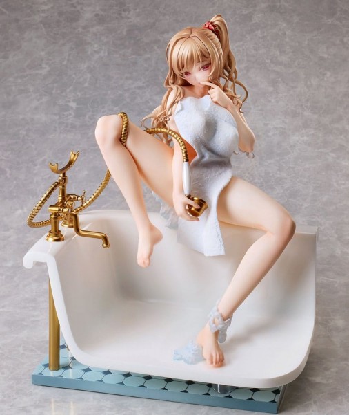 Original Character: Girl in the Bath Illustration by Ponzu non Scale PVC Statue