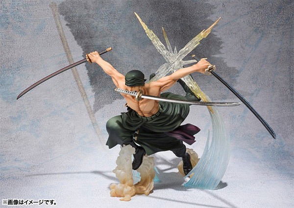 One Piece: Figuarts Zero Zoro Battle Ver. non Scale PVC Statue