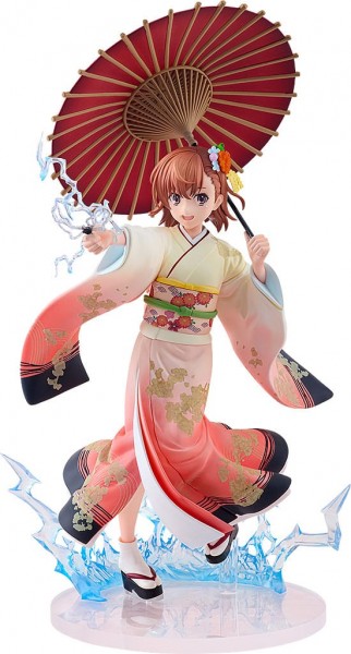 A Certain Scientific Railgun T: Mikoto Misaka Furisode Kimono Ver. 1/7 Scale PVC Statue
