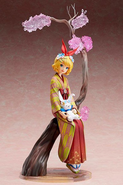 Vocaloid 2: Rin Kagamine Hanairogoromo Ver. 1/8 Scale PVC Statue