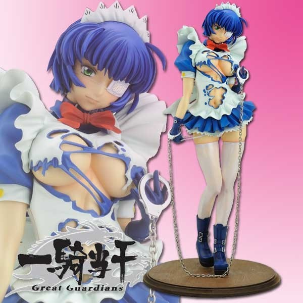 Ikki Tousen: Ryomou Shimei 1/4 Scale PVC Statue