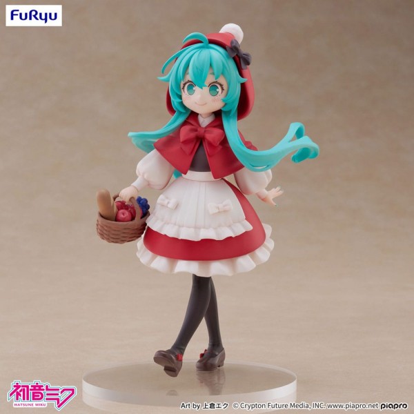 Vocaloid 2: Miku Hatsune Desktop Fairy Little red riding hood Ver. non Scale PVC Statue