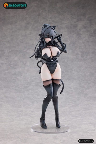 Original Character: Cat Woman Happy-chan 1/6 Scale PVC Statue