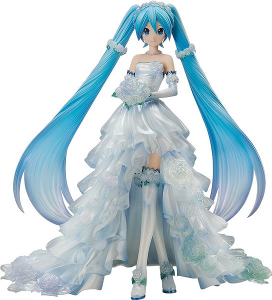 Vocaloid 2: Miku Hatsune Wedding Dress Ver. 1/7 Scale PVC Statue