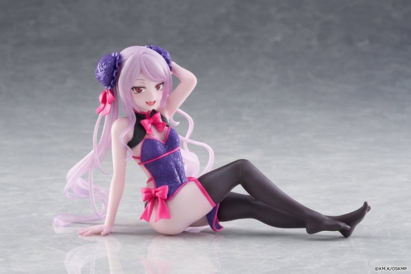 Overlord: Desktop Cute Figure Shalltear Chinese Dress Ver. non Scale PVC Statue