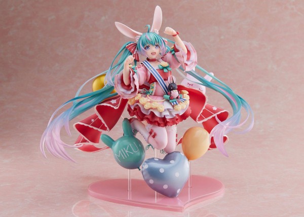 Vocaloid 2: Miku Hatsune Birthday 2021 Pretty Rabbit Ver. 1/7 Scale PVC Statue