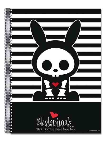 Skelanimals Notizblock A4 Jack the Rabbit