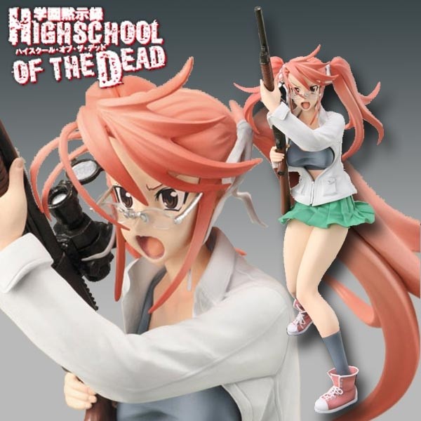 Highschool of the Dead: Takagi Saya 1/8 Scale PVC Statue