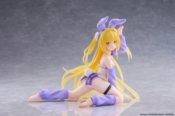 To Love-Ru Darkness: MOFLOCK Golden Darkness Fluffy Bunny Ver. non Scale PVC Statue