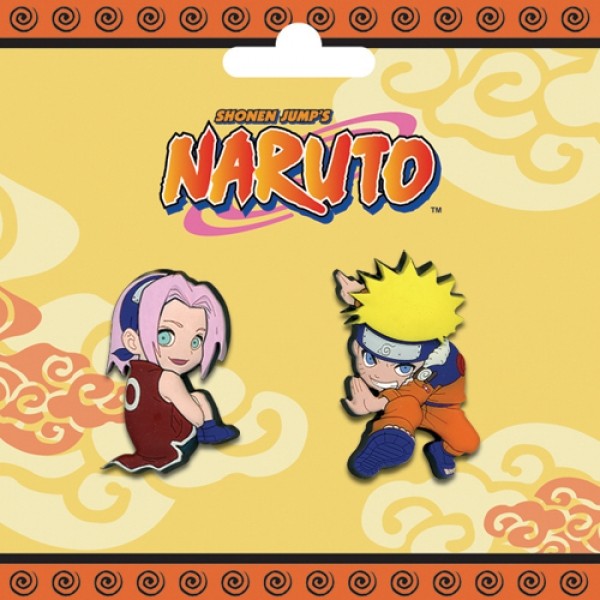 Pin Set Naruto & Sakura