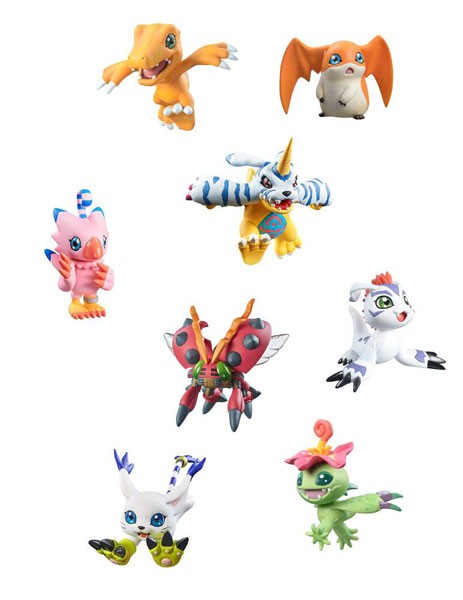 Digimon Adventure: Digicolle! Sammelfiguren Sortiment (8) Special Edition