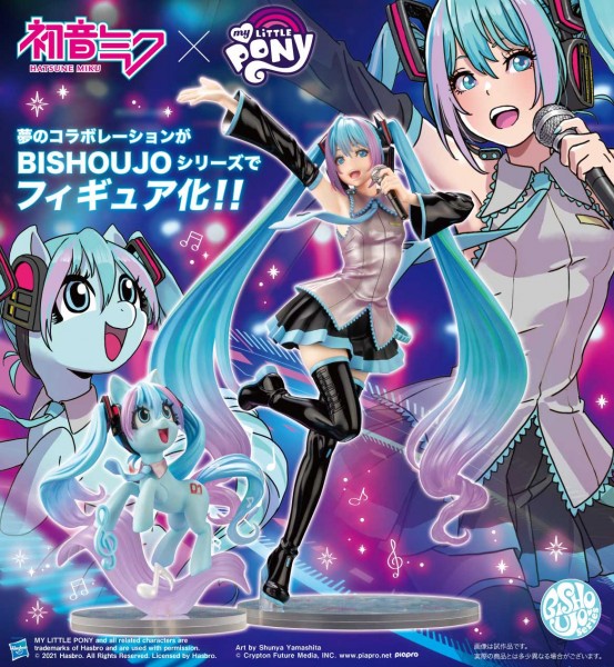 My Little Pony feat. Hatsune Miku: Bishoujo Miku Hatsune Pony1/7 Scale PVC Statue