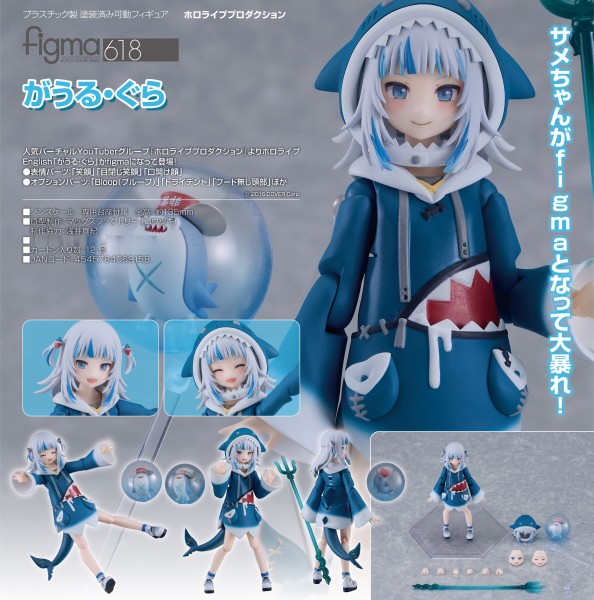 Hololive Production: Gawr Gura - Figma