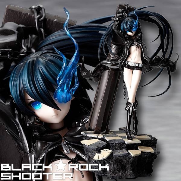 Black Rock Shooter: BRS 1/8 Scale PVC Statue