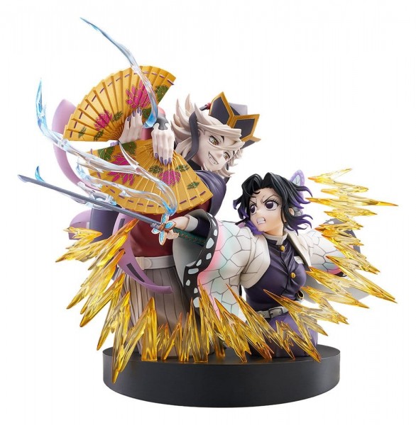 Demon Slayer: Kimetsu no Yaiba: 2er-Pack Shinobu Kocho &amp; Doma non Scale PVC Statue