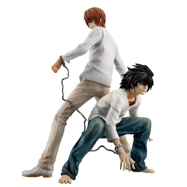 Death Note Yagami Light & L non Scale PVC Statue