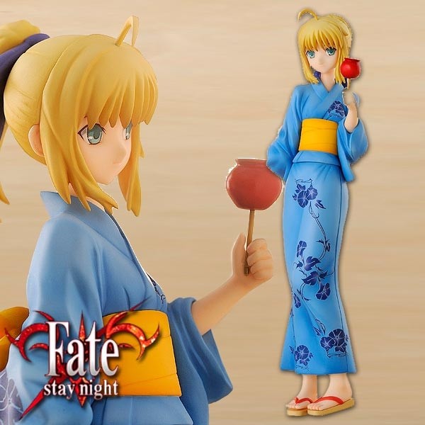 Fate/stay night: Saber Yukata Ver. 1/8 Scale PVC Statue