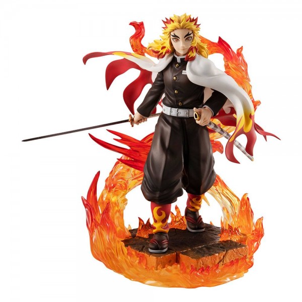 Demon Slayer Kimetsu no Yaiba: Rengoku Kyojuro non Scale PVC Statue