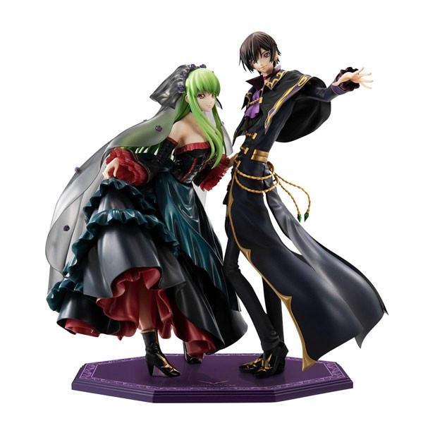 Code Geass: Lelouch of the Rebellion: C.C. & L.L. 1/8 Scale PVC Statue