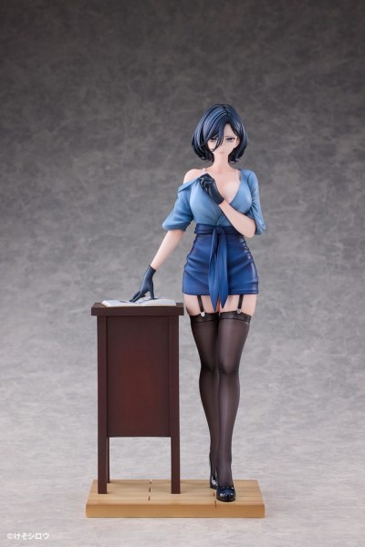 Original Character: Toutotsu ni Nugidasu Tennen Bijutsu Kyoushi Rumi Illustration by Keso Shirou 1/6 Scale PVC Statue