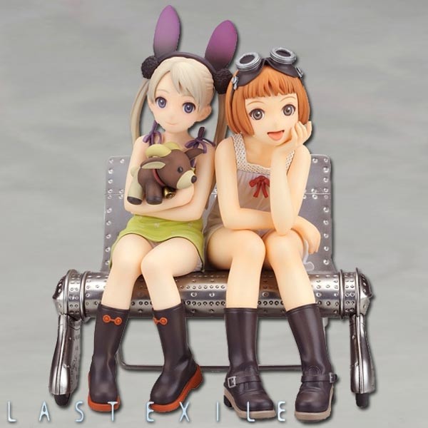 Last Exile: Alvis & Lavie 1/8 Scale PVC Statue