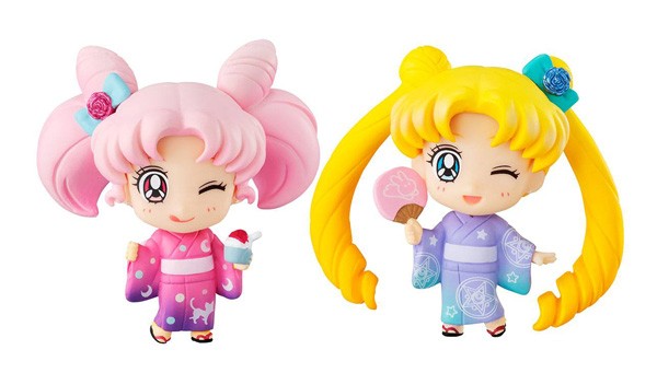 Sailor Moon: Petit Chara 2-Pac Sailor Moon & Chibiusa Kyotobeni Ver.