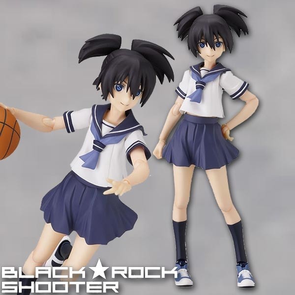 Black Rock Shooter: Mato Kuroi School Uniform ver. - Figma