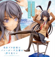 Rascal Does Not Dream of Bunny Girl Senpai: Mai Sakurajima 1/8 Scale PVC Statue Rascal Does Not Dream of Bunny Girl Senpai: Mai Sakurajima 1/8 Scale PVC Statue