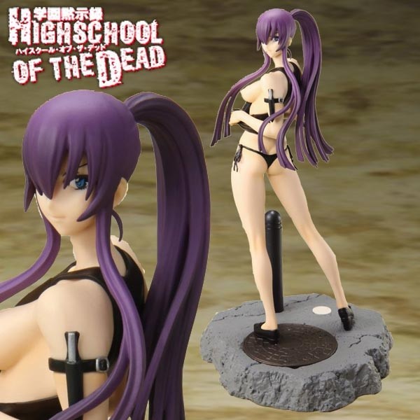 Highschool of the Dead: Saeko Busujima 1/8 Scale PVC Statue