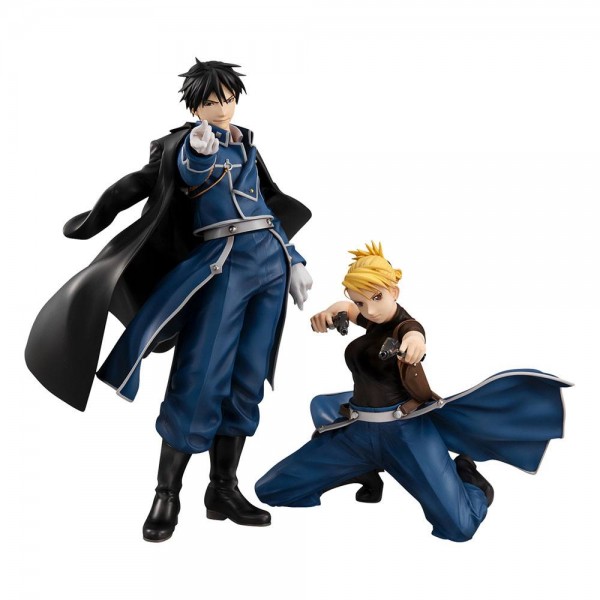 Fullmetal Alchemist: Precious G.E.M. Serie Roy Mustang & Liza Hawkeye 1/8 Scale PVC Statue