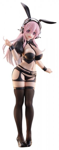 Nitro Super Sonic: BiCute Bunnies Super Sonico Reverse Bunny Ver. non Scale PVC Statue