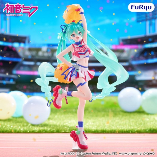 Vocaloid 2: Muchute Miku Hatsune Cheerleader Ver. non Scale PVC Statue