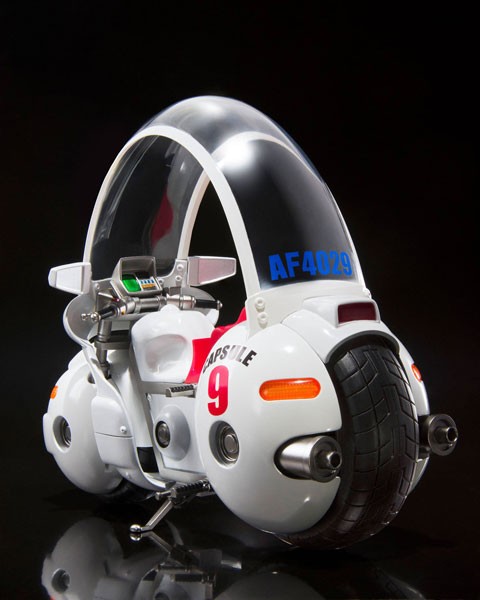 Dragonball: S.H. Figuarts Vehicle with Figure Bulma's Motorcycle Hoipoi Capsule No. 9 non Scale Action Figure