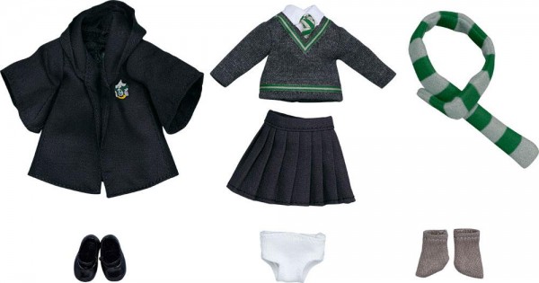 Harry Potter: Outfit Zubehör-Set Slytherin Uniform Girl für Nendoroid Doll