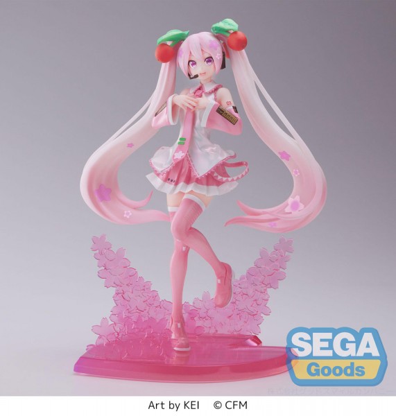 Vocaloid 2: Miku Hatsune Luminasta Sakura Miku non Scale PVC Statue