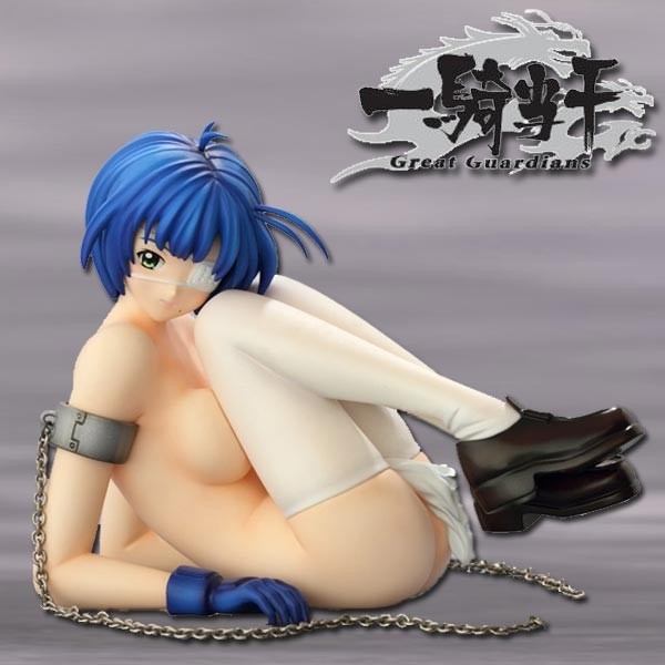 Ikki Tousen: Ryomou Shimei DVD Ura Jake Ver. 1/7 Scale PVC Statue