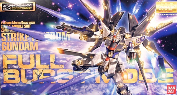 Gundam Seed Destiny - MG Strike Freedom Gundam Full Burst Mode 1/100