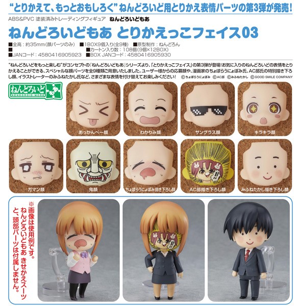 Nendoroid More: Face Swap 03