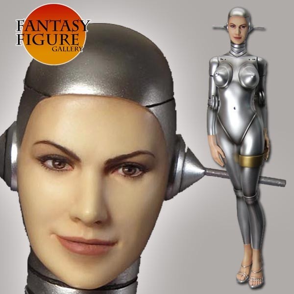 Fantasy Figure Gallery - Sexy Robot 002 Human Face Resin Statue