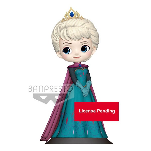 Disney: Q Posket Elsa Coronation Style B Pastel Color Ver. non Scale PVC Statue