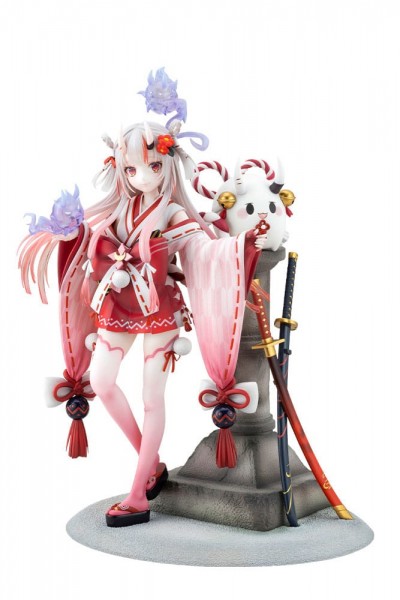 Hololive Production: Nakiri Ayame Shrine Maiden Fortune Outfit Ver. 1/7 Scale PVC Statue