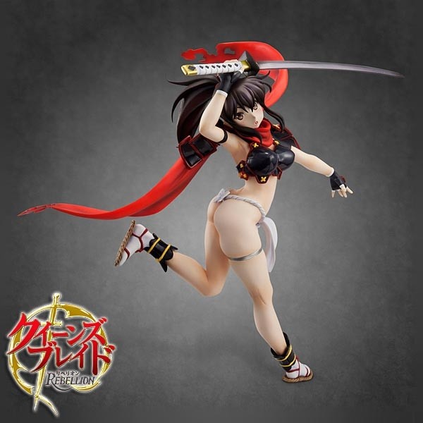 Queen's Blade Rebellion: Samurai of the War God Izumi - Excellent Model Core 1/8 Scale PVC Statue