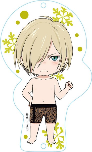 Yuri!!! on Ice: Yuri Plisetsky Nendoroid Plus Dress Up Acryl-Schlüsselanhänger