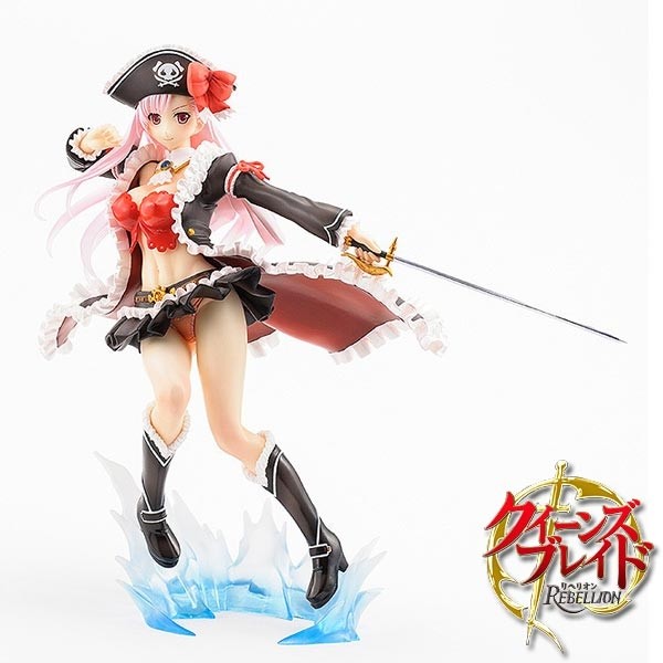 Queen's Blade Rebellion: Great Pirate Captain Liliana 1/7 Scale PVC Statue