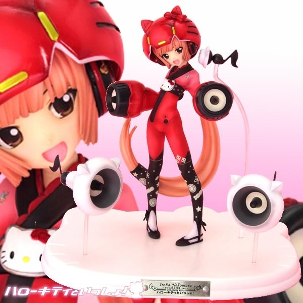 Together with Hello Kitty!: Iroha Nekomura Vocaloid2 Ver. non scale PVC Statue