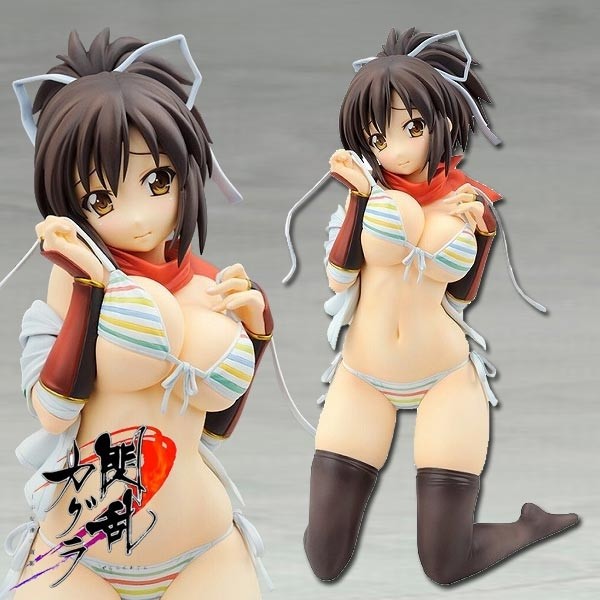 Senran Kagura - Shoujotachi no Shinei: Asuka Meiku Ver. 1/7 Scale PVC Statue