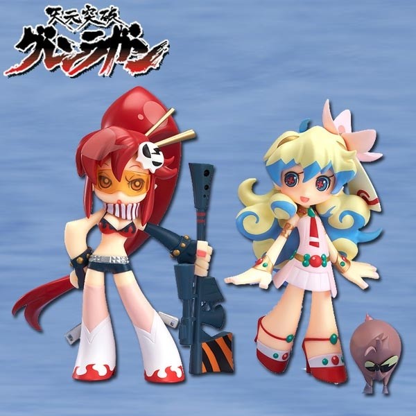 Tengen Toppa Gurren Lagann: Twin Pack - Yoko & Nia + Boota PSG Arrange ver. non Scale PVC Statue